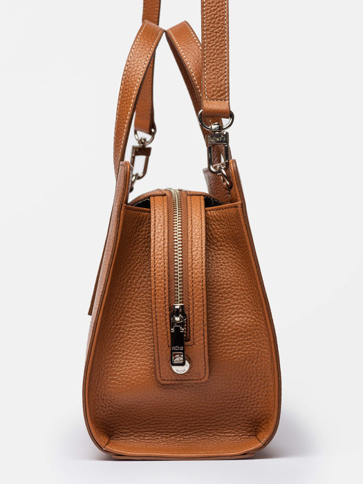 Prüne Modern and Practical Miss Louise Grained Leather Handbag - Style and Comfort