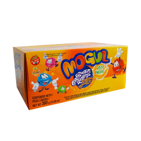 Mogul Cerebritos Rellenos Brain-Shaped Jelly Gums Filled with Fruit Juice, 30 g / 1.05 oz (box of 12)