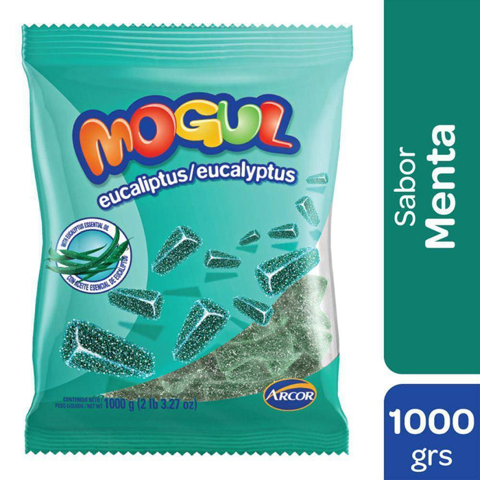 Mogul Gomitas Eucaliptus Eucalyptus Candies Gummies, 1 kg / 2.2 lb bag