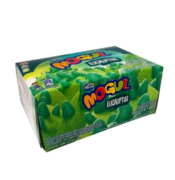 Mogul Gomitas Eucaliptus Eucalyptus Candies Gummies, 50 g / 1,76 oz (caixa com 10 unidades) 