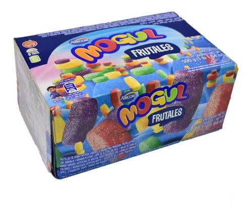 Mogul Gomitas Frutales Doces de frutas Gomas, 50 g / 2,1 oz (caixa com 10) 