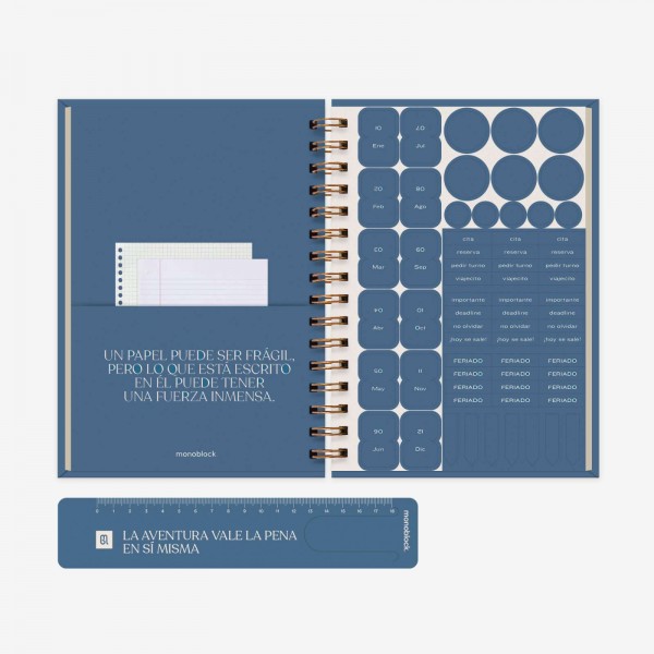 Monoblock Modern Witch 2024 A5 Weekly Planner — Latinafy