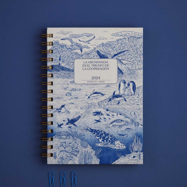 Monoblock A5 Weekly Makers 2024 Planner - Craft Your Dreams