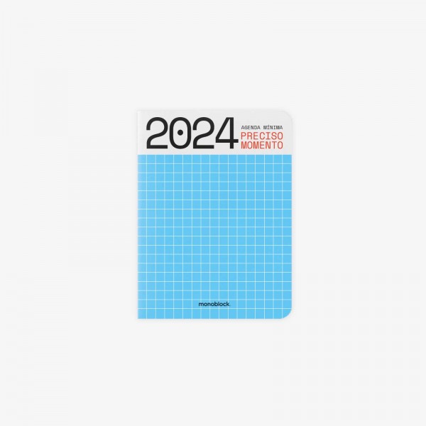 Monoblock Minimalist 2024 Planner - Precise Organization for Maximum Impact