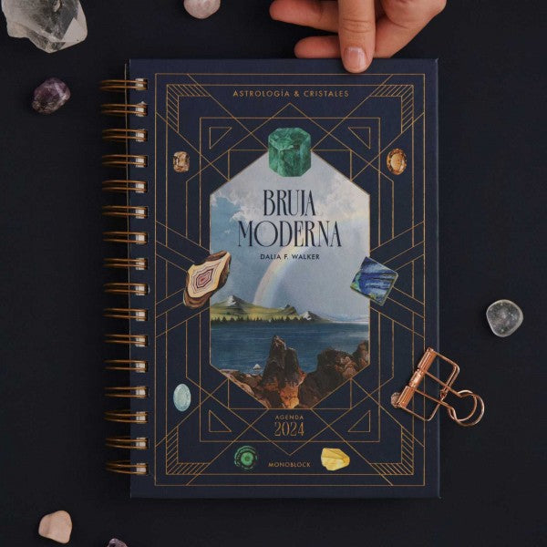 Monoblock Modern Witch 2024 A5 Weekly Planner
