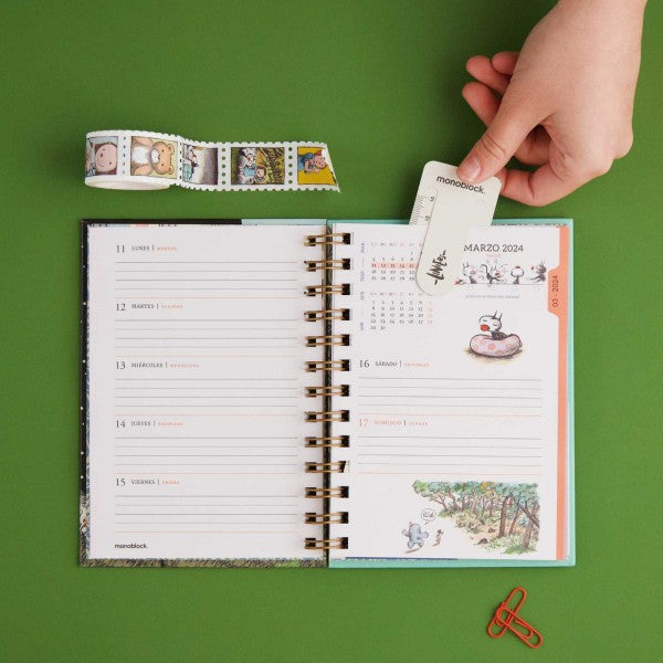 Monoblock Unveils the 2024 Macanudo Weekly Pocket Planner - Your Whimsical World On-the-Go