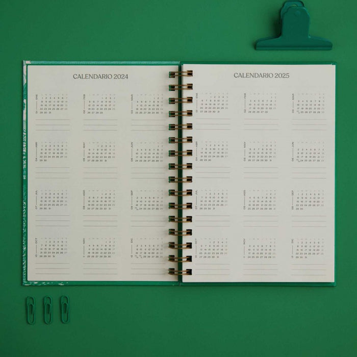 Monoblock | 2024 A5 Daily Planner - Makers, Be the Change, Organizer