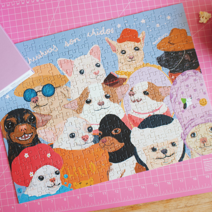 Monoblock | Kids' 300-Piece Puzzle Game | Cool Chihuahuas Jigsaw - Tabletop Fun for the Little Ones