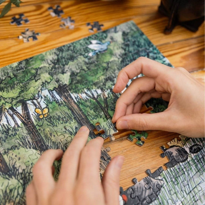 Monoblock | Kids' 300-Piece Puzzle Game | Enriqueta's Forest Adventure - Tabletop Fun for the Little Ones