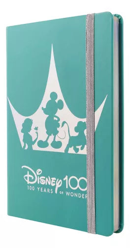 Mooving Disney 100 Years Notes A5 Hardcover Color Notebook - DISNEY 100 YEARS