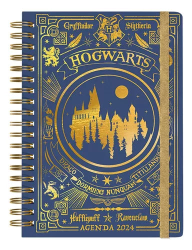 Mooving Harry Potter 2024 Daily Agenda - Hogwarts Inspired, X Pages per Day, Unique Design