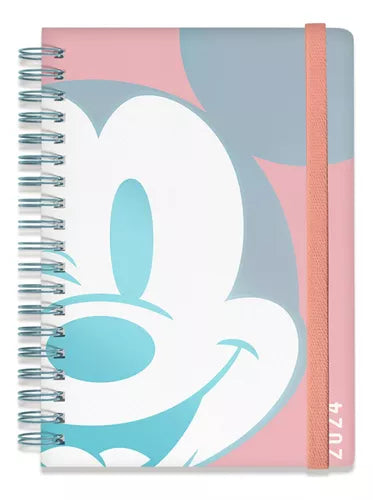 Mooving Mickey Mouse 2024 Planner - 14 cm x 20 cm - 2 Days Per Page - —  Latinafy