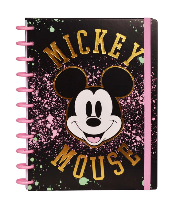 Mooving Mickey Mouse Loop Intelligent Notebook - Innovative Disc-Bound Journal for Ultimate Organization