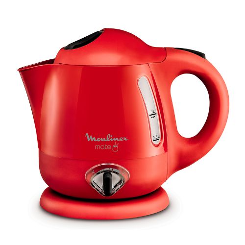 Moulinex BY297F58 Electric Kettle 1 Lts - Auto Cut-off - Dual Indicator - Red - Efficient & Stylish - Pava Eléctrica 2400 W