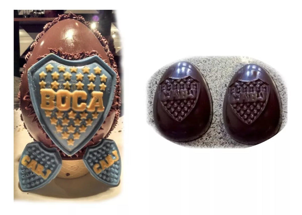 Mr Sol Mold for Boca Juniors Easter Egg - Create Festive Treats in Club Colors