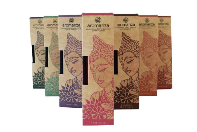 Mundo Hindú | Premium Triple Strength Incense Sticks - Assorted Aromas | Indian Culture