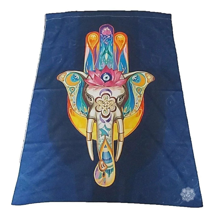 Mundo Hindú Hand Fatima Fabric Hindu Tapestry - Tapiz Hindú Mano Fatima de Tela