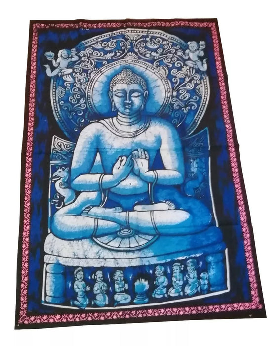 Mundo Hindú | Hindu Tapestry - Buda Print | India Culture