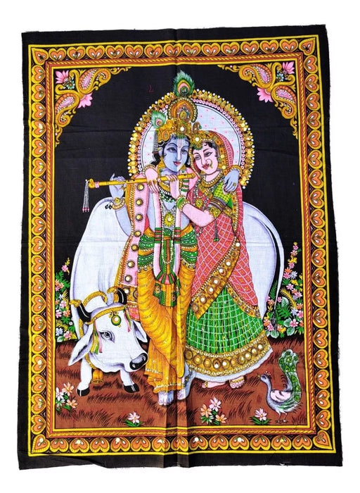 Mundo Hindú | Indian Culture Tapestry: Shiva & Sarasvati - Artful Home Decor