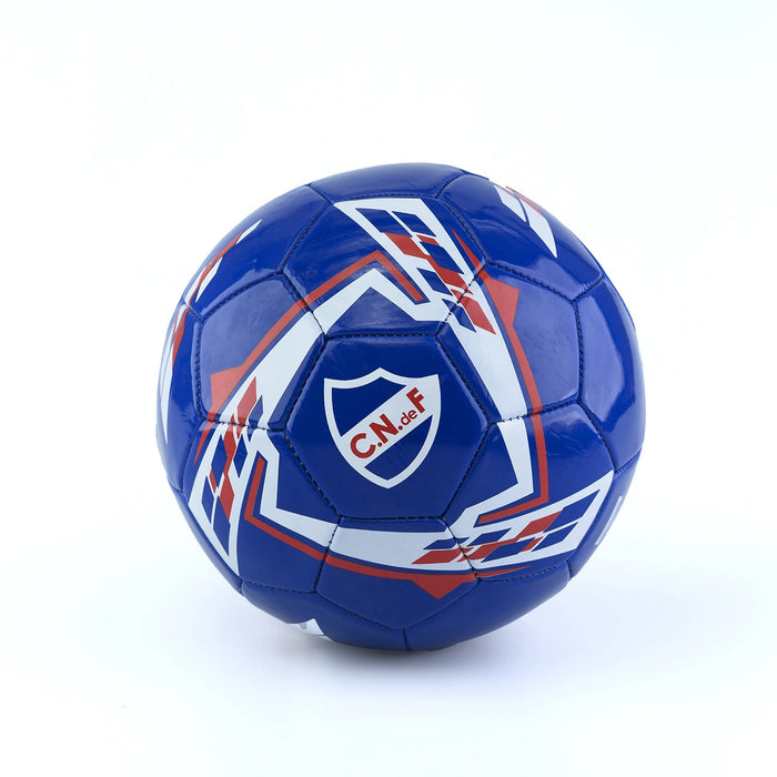 Nacional Uruguay  Soccer Ball - Official Product - Decano Del Futbol Uruguayo - Blue - C.N. de F - Uruguay National Shield - Authentic