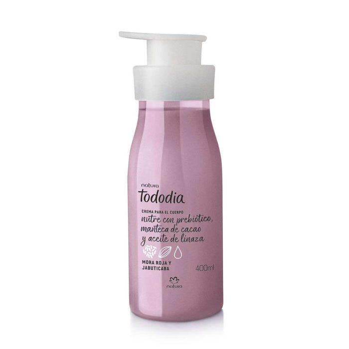 Natura Discover  Tododia Body Moisturizer Soft & Protected Skin with Prebiotic Action, 94% Natural Ingredients, Surprising Fragrance