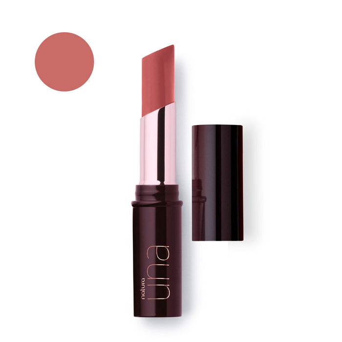 Natura Long-lasting Makeup: Matte Powder Lipstick with Microparticles. Hydrating Feel. Dermatologist Tested