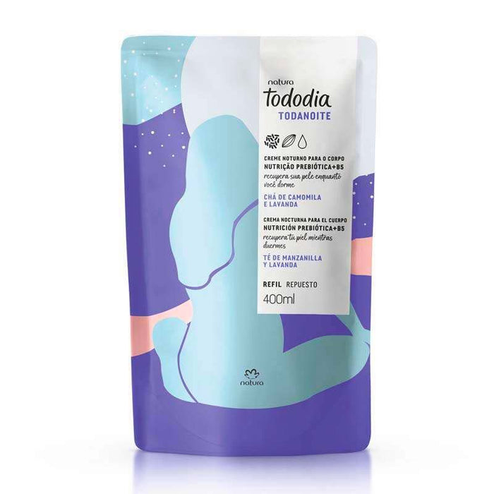 Natura Tododia Night Moisturizer Recapture Your Skin with Relaxing Fragrance - Cellular Renewal - Lavender & Chamomile 400 ml