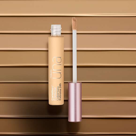Natura UNA Extreme Coverage Concealer - 24-Hour Matte Finish, Waterproof and Long-Lasting