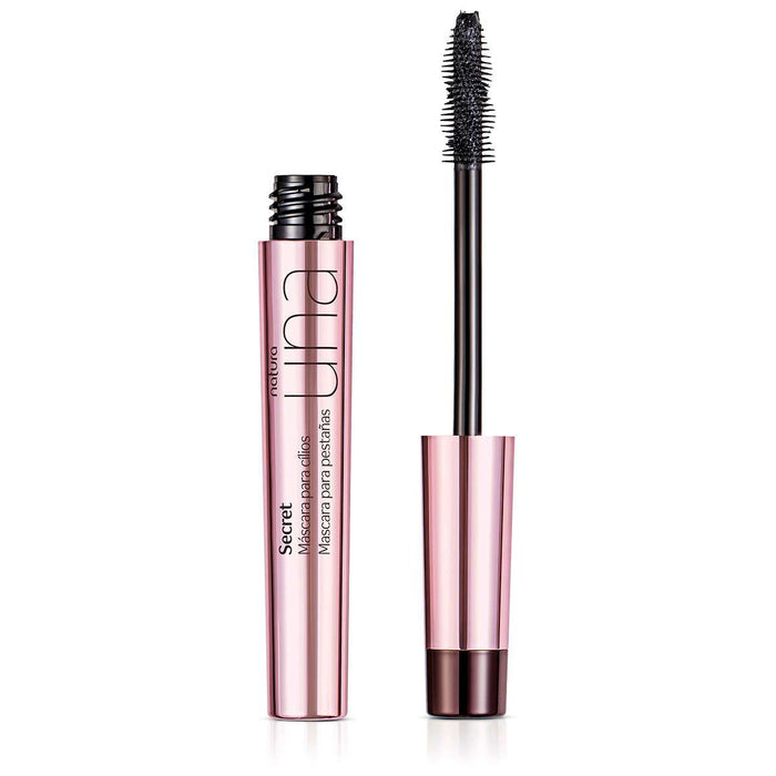 Natura UNA Mascara - Secret 180° Brush for All-Day Definition and Dramatic Lashes