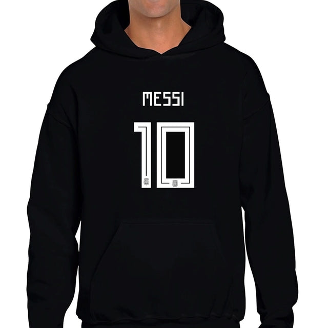 New Caps Premium Cotton Lio Messi 10 Sweatshirt -  Prints - 100% Cotton - Vinyl Textile Prints