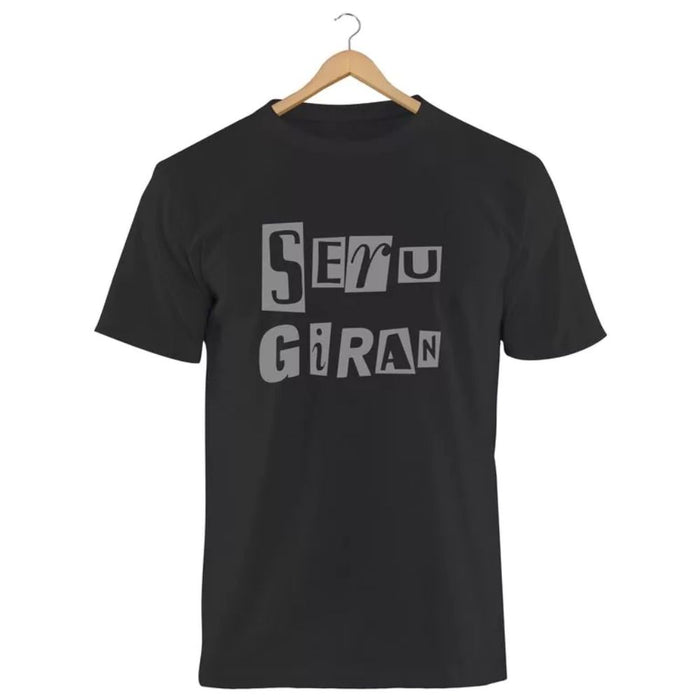 New Caps Serú Girán Black Cotton T-Shirt: Serú Girán Argentinian Rock Band with Charly García, Pedro Aznar, David Lebón & Oscar Moro, Stylish and Trendy Shirt