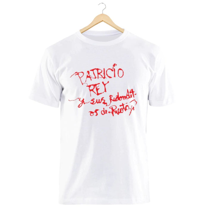 New Caps White Cotton T-Shirt: Patricio Rey Y Sus Redonditos De Ricota Argentinian Rock Band, Stylish and Trendy Shirt