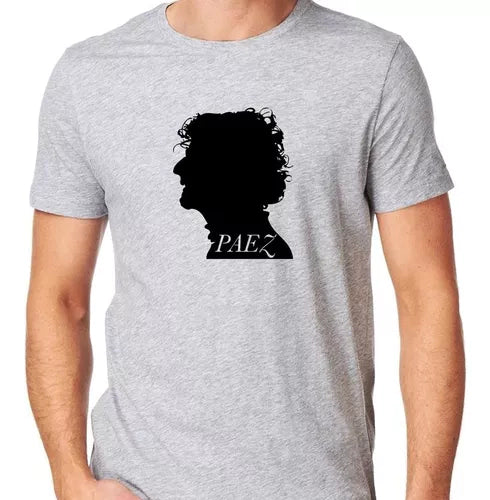 New Caps | Argentinian Rock Icon Fito Paez Cotton T-Shirt Musician Tee