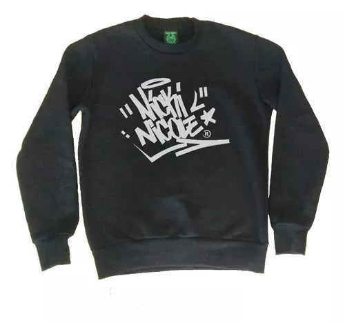 Nicki Nicole Unisex Cotton Sweatshirt - Soft Touch, Excellent Craftsmanship, Colorful Logo