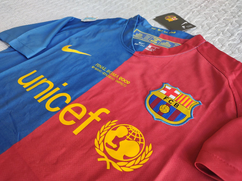 Nike Barcelona Retro 2008-09 Home Jersey - Iconic Football Shirt for True Fans