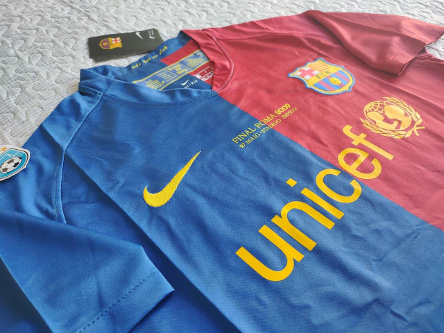 Nike Barcelona Retro 2008-09 Home Jersey - Iconic Football Shirt for True Fans
