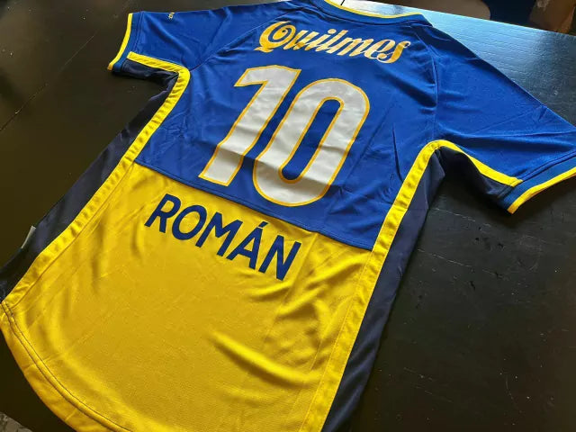 Nike Boca Juniors 2001 Retro Home Jersey Roman 10 - Authentic Tribute to Iconic Soccer Moments
