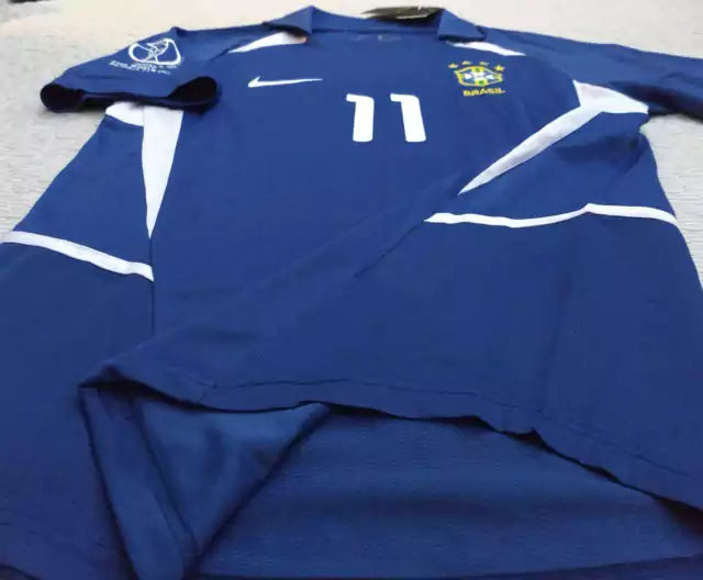 2002 Brazil Away Football Shirt / Vintage Old Nike Soccer Jersey