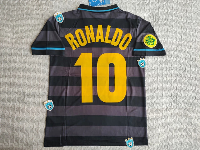 Umbro Inter Retro 1997/98 Ronaldo 10 Away Jersey - Relive Legendary Moments in Style