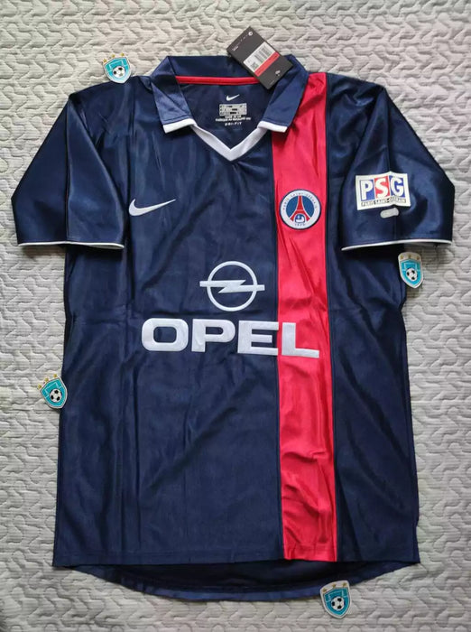 Nike PSG Retro 2001-02 Home Jersey #21 Ronaldinho - Authentic Football Apparel