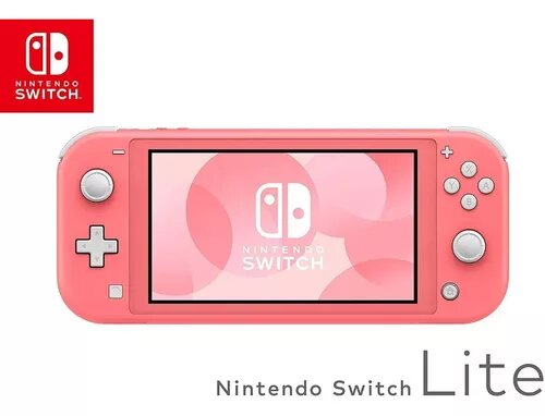 Nintendo Switch Lite 32GB Standard Coral Color by Nintendo