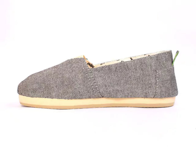 Nipa CLASSIC PANGRO ESPADRILLE Flat Woven Cotton Aprested Canvas - Reinforced Stitching - Bicolor EVA Rubber Sole - Elegance and Comfort in One Shoe