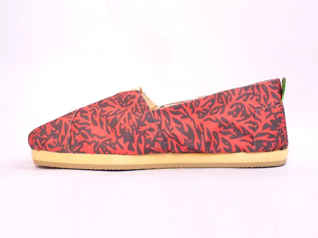 Nipa Classic TALA Espadrille: Flat Woven, Sublimated Spum, Reinforced Stitching, Bicolor EVA Rubber Sole