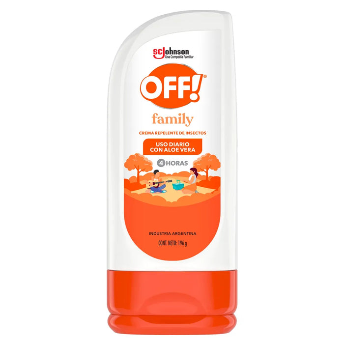 Off Family Mosquito Repellent Cream 196g - Long-Lasting Protection