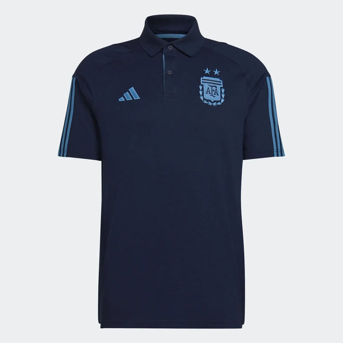 Official AFA CHOMBA ARGENTINA TIRO 23 NIGHT INDIGO - adidas Brings Comfort with Soft Jersey Fabric - Made from Recycled Material