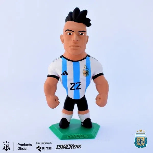 Official AFA Lautaro Martinez Collectible Figure - 3D Printed, Post-Processed, Handcrafted