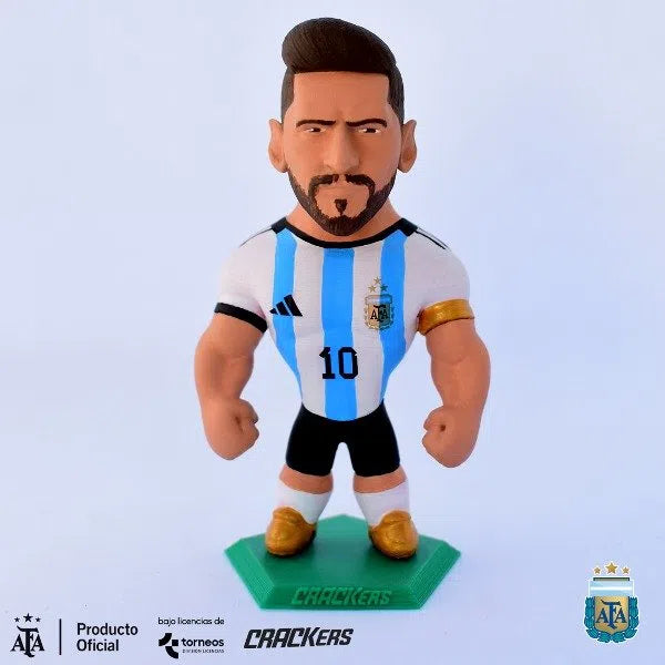 Official AFA Messi Collectible Figure - 3D Printed, Post-Processed, Handcrafted