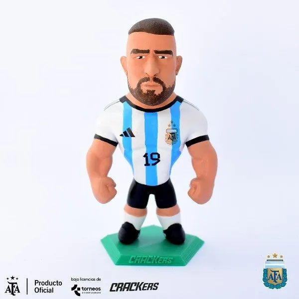 Official AFA Otamendi Collectible Figure - 3D Printed, Post-Processed, Handcrafted