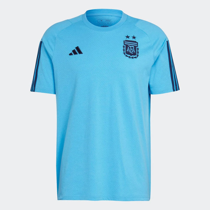 Official Argentina Adidas T-shirt Tiro 23 - Soft Fabric, AFA Emblem, Recycled Material