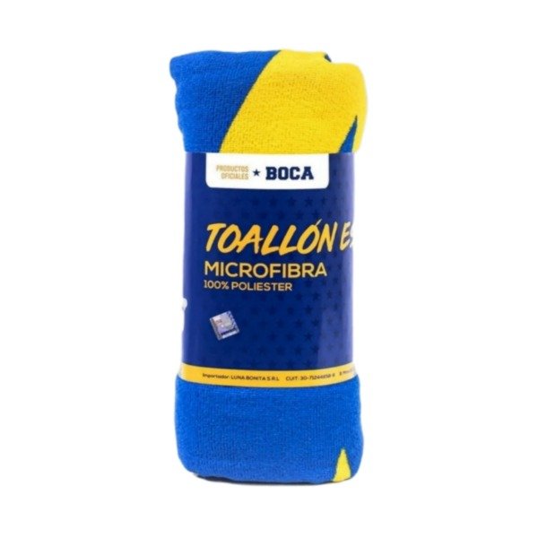 Official Boca Juniors Emblem Towel | Premium Quality 140 cm x 175 cm